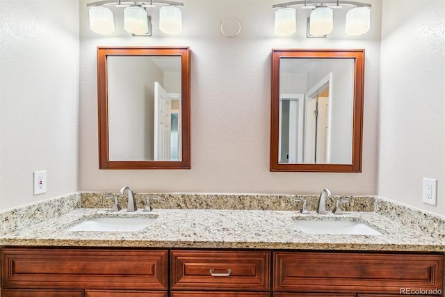 9015 W Tanforan Dr, Littleton, CO 80123 - full bath with double vanity