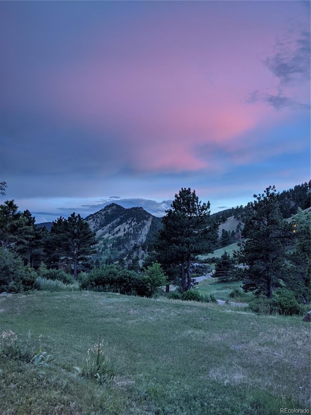 5384 Olde Stage Rd, Boulder, CO 80302 - property view of mountains