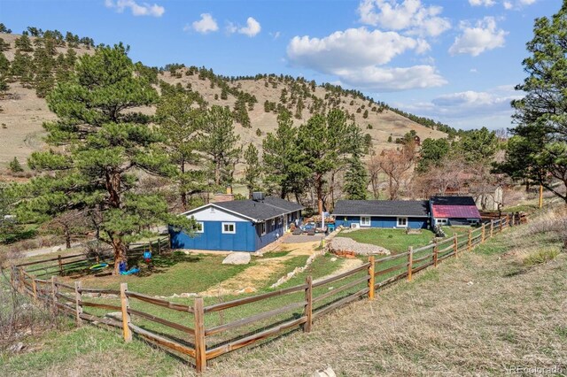 5384 Olde Stage Rd, Boulder, CO 80302 - view of mountain feature featuring a rural view