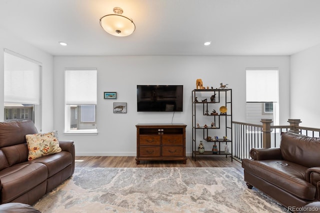 15802 Xanthia Way, Thornton, CO 80602 - living room with wood finished floors and recessed lighting