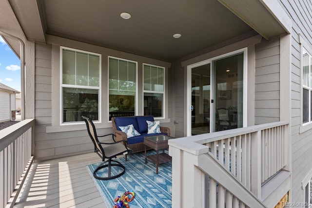 15802 Xanthia Way, Thornton, CO 80602 - deck with an outdoor living space