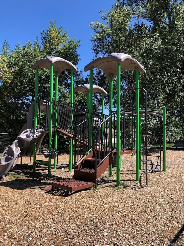 view of communal playground