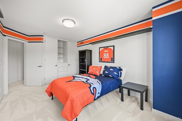 bedroom featuring carpet floors