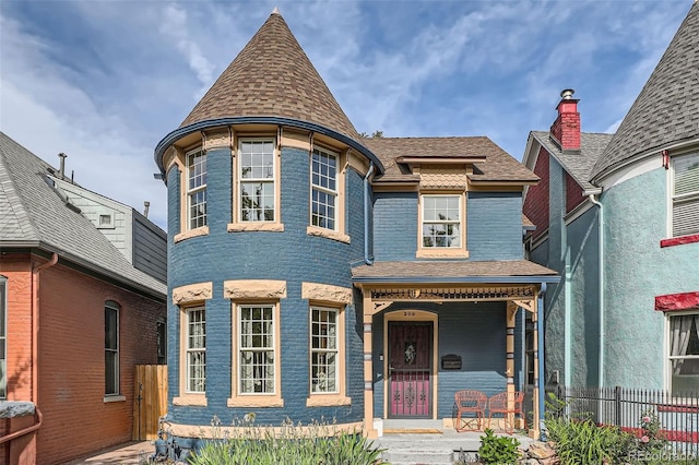 209 S Lincoln St, Denver, CO 80209 - victorian-style house featuring covered porch