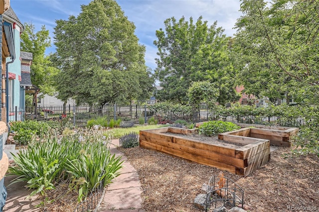 209 S Lincoln St, Denver, CO 80209 - view of yard with a vegetable garden