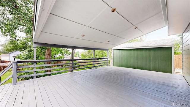 10718 Ash Ct, Thornton, CO 80233 - view of wooden deck