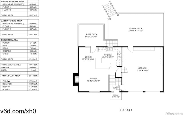10718 Ash Ct, Thornton, CO 80233 - view of home floor plan