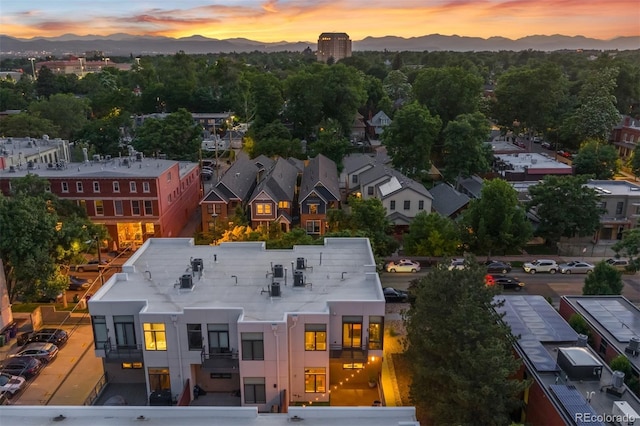 3220 Zuni St, Denver, CO 80211 - aerial view of mountains