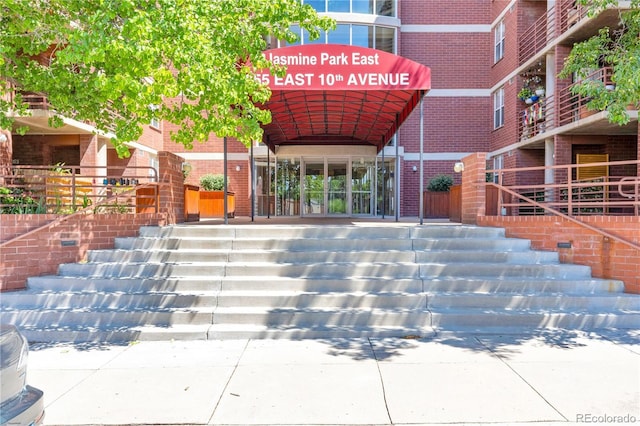 5955 E 10th Ave Unit 201, Denver, CO 80220 - view of property with stairs