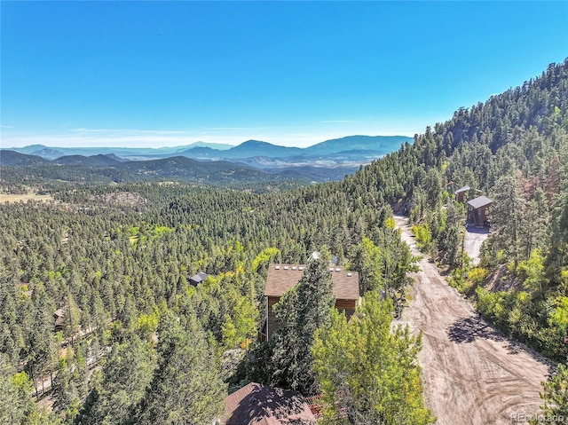 31324 Kings Vly, Conifer, CO 80433 - view of mountain backdrop with a forest