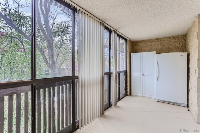 sunroom with a healthy amount of sunlight