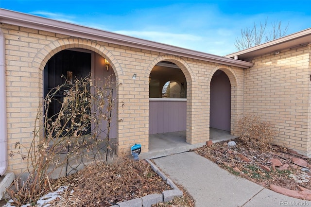 view of property entrance