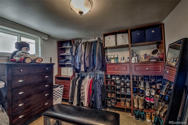 306 Elm St, Leadville, CO 80461 - walk in closet featuring carpet floors