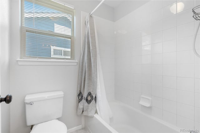 10262 Spotted Owl Ave, Highlands Ranch, CO 80129 - full bathroom with shower / bathtub combination with curtain and toilet