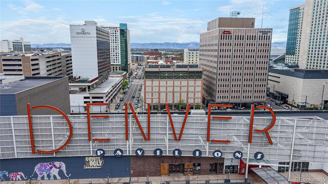 444 17th St Unit 301, Denver, CO 80202 - view of city featuring a mountain backdrop