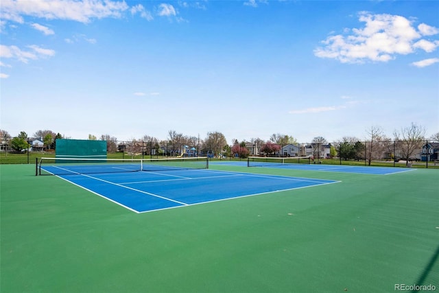 12535 Forest View St, Broomfield, CO 80020 - view of tennis court featuring fence