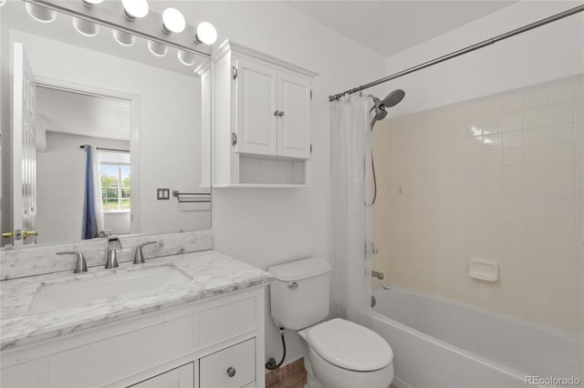 408 Sylvestor Trl, Highlands Ranch, CO 80129 - full bath with vanity and shower / bathtub combination with curtain