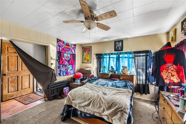 1437 Cypress St, Pueblo, CO 81004 - bedroom featuring carpet and ceiling fan