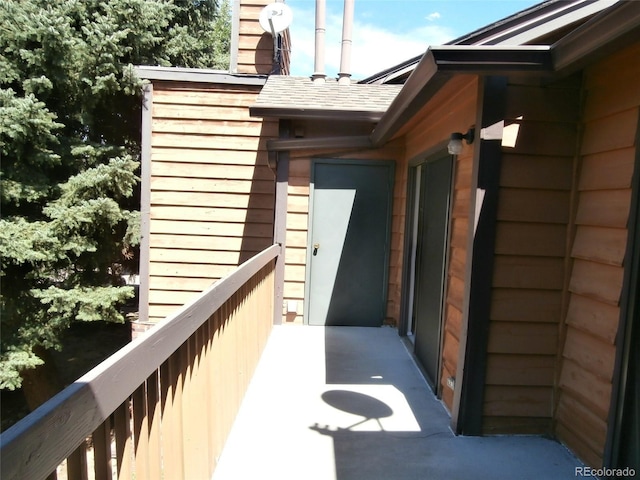 2215 S Buckley Rd Unit 201, Aurora, CO 80013 - doorway to property featuring a balcony