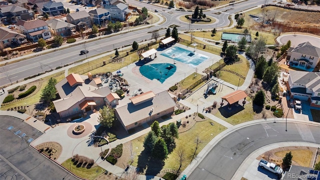 21028 E Saratoga Ave, Aurora, CO 80015 - aerial perspective of suburban area