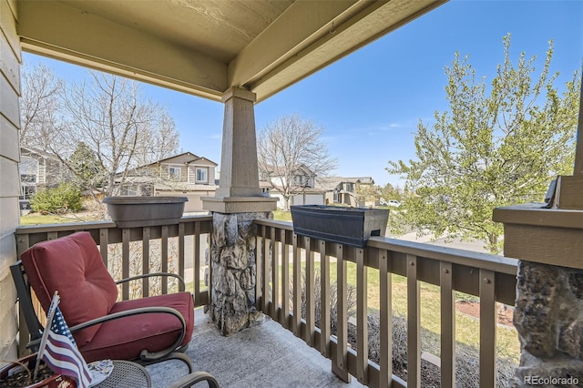 4708 Rock Pipit Ct, Highlands Ranch, CO 80126 - balcony featuring a residential view