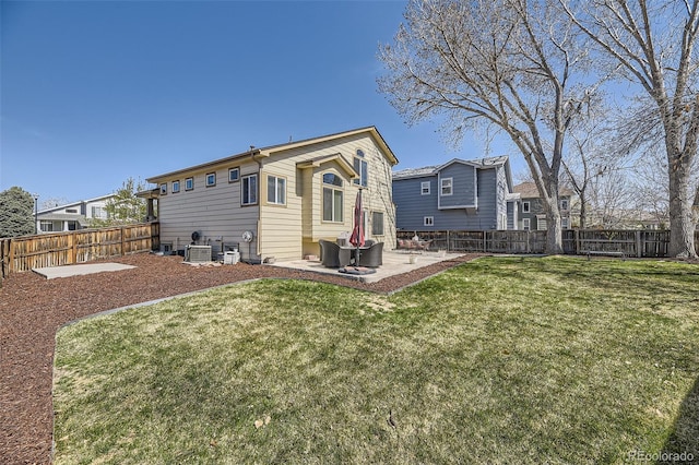 4708 Rock Pipit Ct, Highlands Ranch, CO 80126 - back of house featuring a patio and central AC