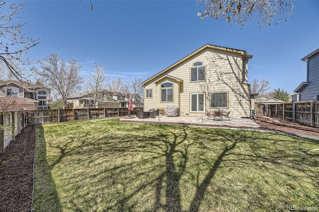 4708 Rock Pipit Ct, Highlands Ranch, CO 80126 - rear view of property featuring a patio area
