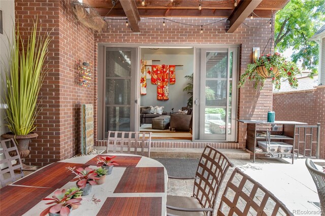 460 N Garfield St, Denver, CO 80206 - view of patio