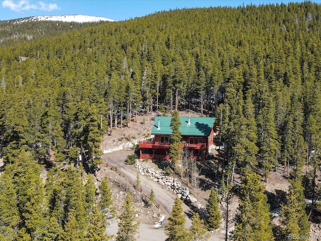 451 Harris Dr, Idaho Springs, CO 80452 - view of subject property with a forest