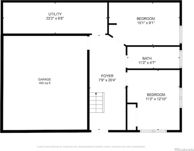 451 Harris Dr, Idaho Springs, CO 80452 - room layout