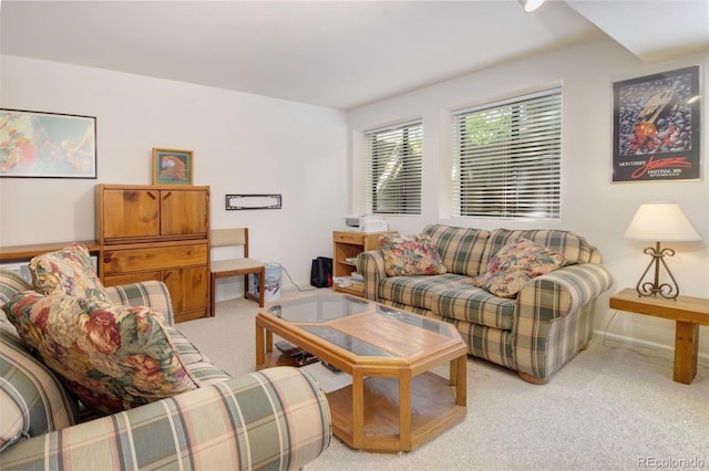 2935 Bow Line Pl, Longmont, CO 80503 - living room featuring light colored carpet and baseboards