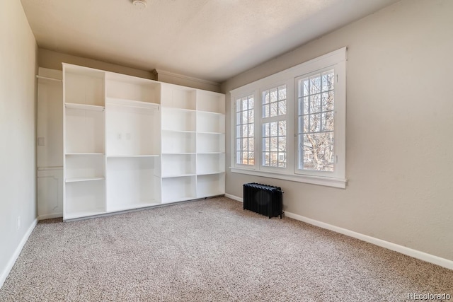 1602 11th Ave, Greeley, CO 80631 - carpeted spare room with radiator heating unit and baseboards