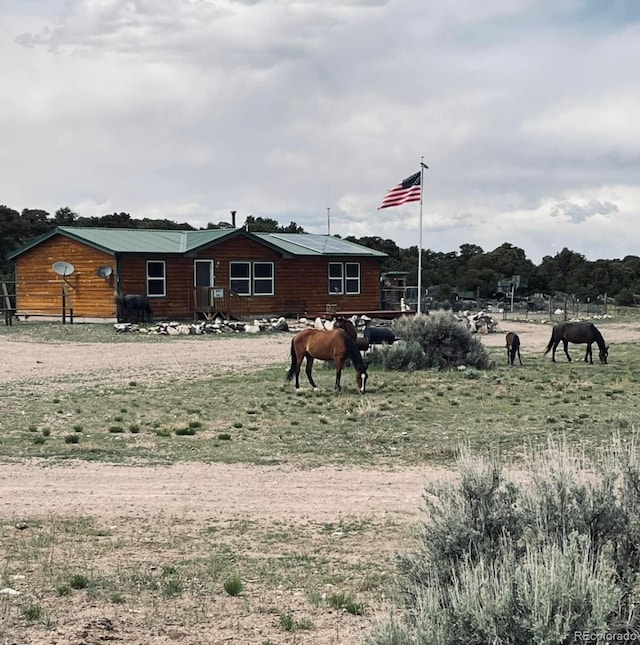 3130 Elk Park Rd, San Luis, CO 81152 - view of yard