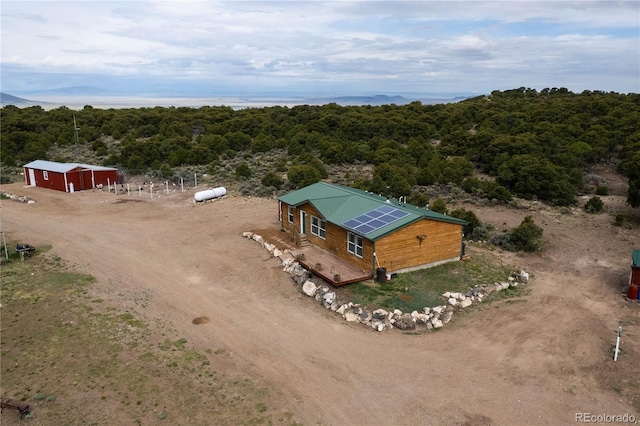 3130 Elk Park Rd, San Luis, CO 81152 - view of subject property with a heavily wooded area