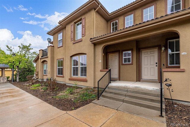 7777 E 23rd Ave Unit 1406, Denver, CO 80238 - doorway to property with stucco siding