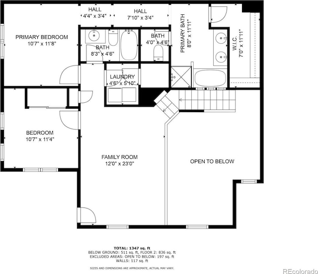 7777 E 23rd Ave Unit 1406, Denver, CO 80238 - property floor plan