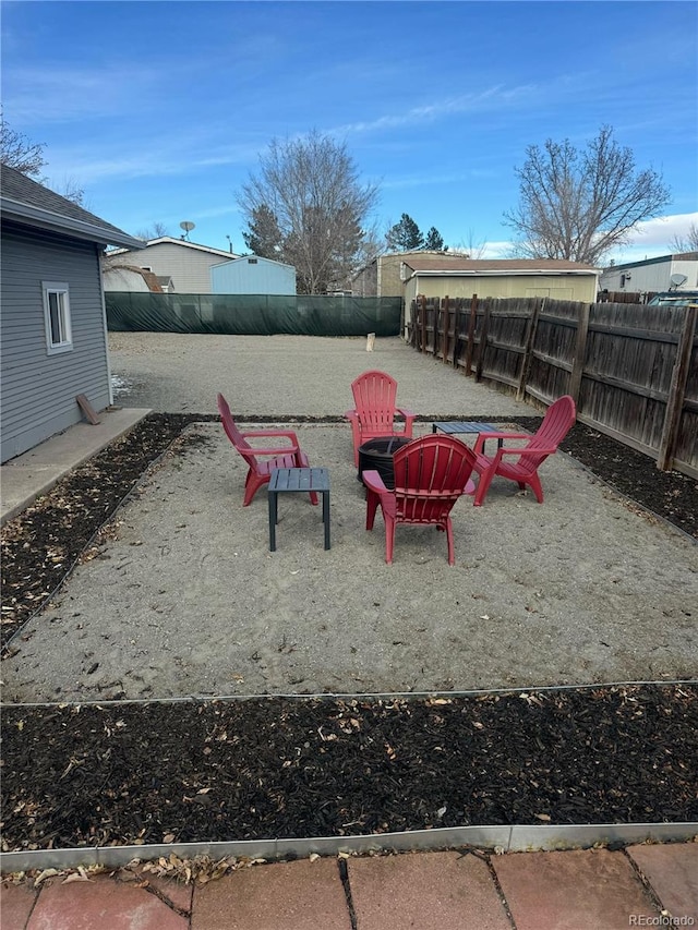 exterior space with a patio area