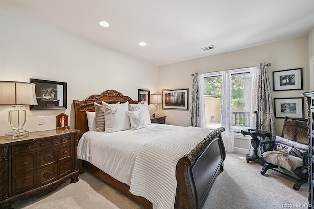 5475 S Laredo St, Centennial, CO 80015 - bedroom featuring light carpet and recessed lighting