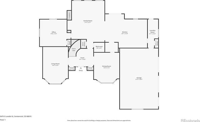 5475 S Laredo St, Centennial, CO 80015 - view of room layout