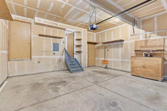 323 S Taft Ct Unit 26, Louisville, CO 80027 - garage with a garage door opener and electric panel