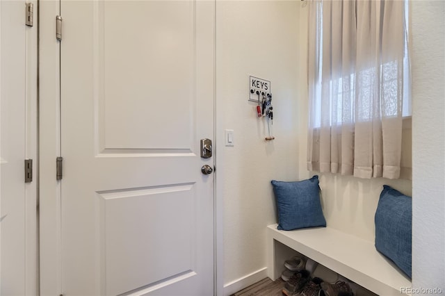 view of mudroom