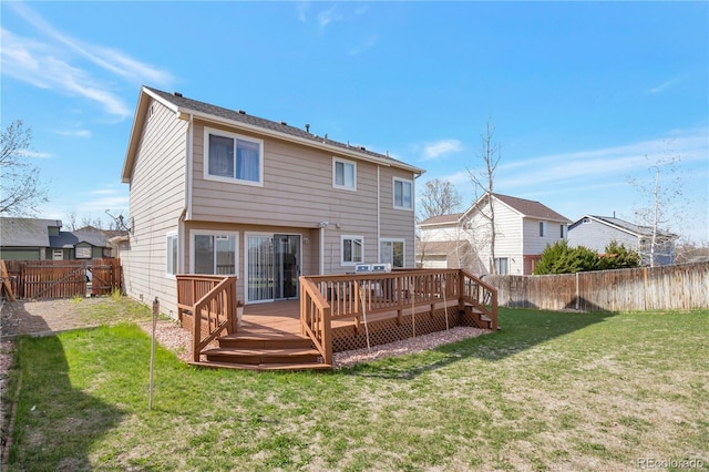 12134 Glencoe St, Thornton, CO 80241 - back of property with a wooden deck