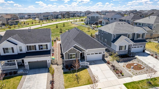 7202 S Valleyhead Ct, Aurora, CO 80016 - aerial view of residential area