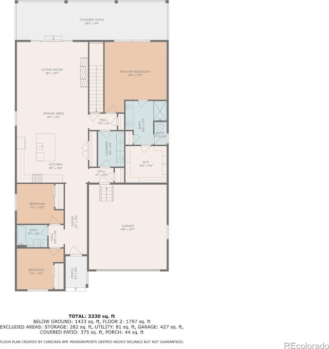 7202 S Valleyhead Ct, Aurora, CO 80016 - property floor plan