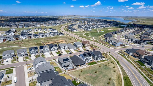 7202 S Valleyhead Ct, Aurora, CO 80016 - aerial overview of property's location featuring nearby suburban area