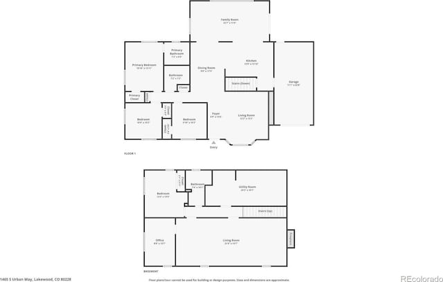 1465 S Urban Way, Lakewood, CO 80228 - plan