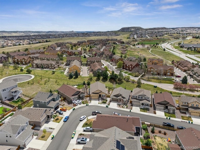 4077 Forever Cir, Castle Rock, CO 80109 - aerial view featuring a residential view