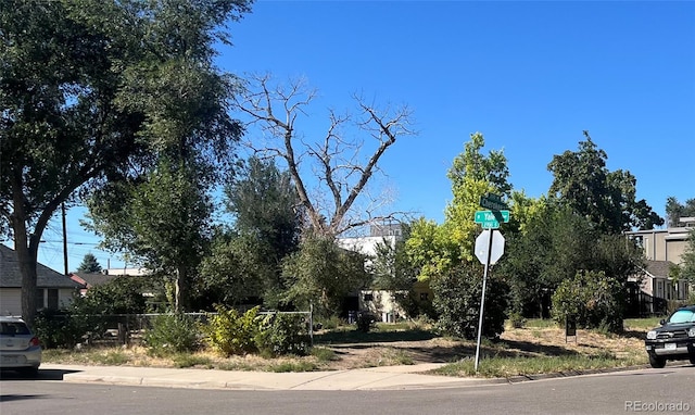 view of road