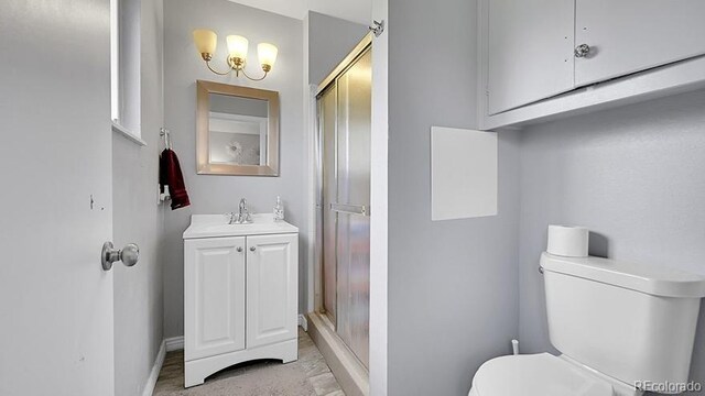 12020 W Alabama Pl, Lakewood, CO 80228 - full bath with a shower stall and vanity
