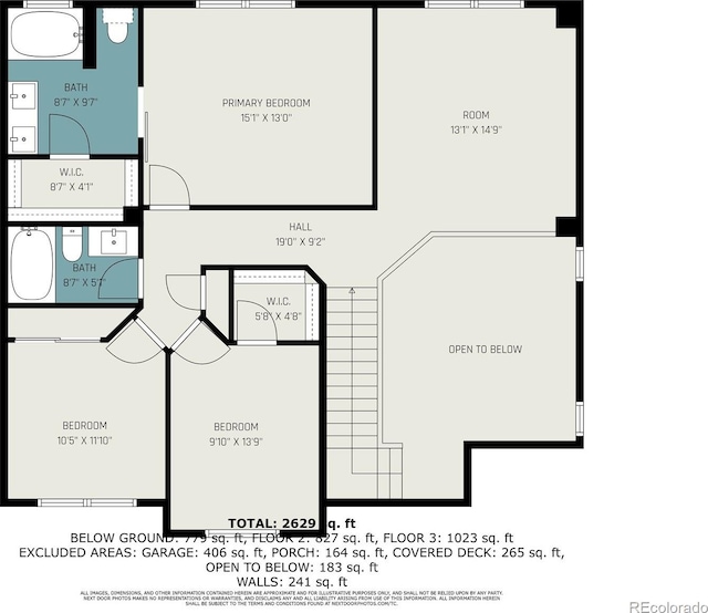 1201 102nd Ave, Greeley, CO 80634 - view of floor plan / room layout